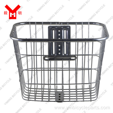 Bicycle Basket Made From Stainless Steel Wire